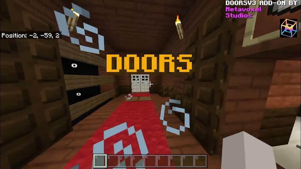 Mini Mod Reviews - Dramatic Doors #mcyt#minecraft#minecraftmemes#modde