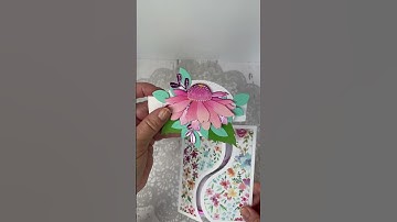Curvy Gatefold Birthday Card   #shorts