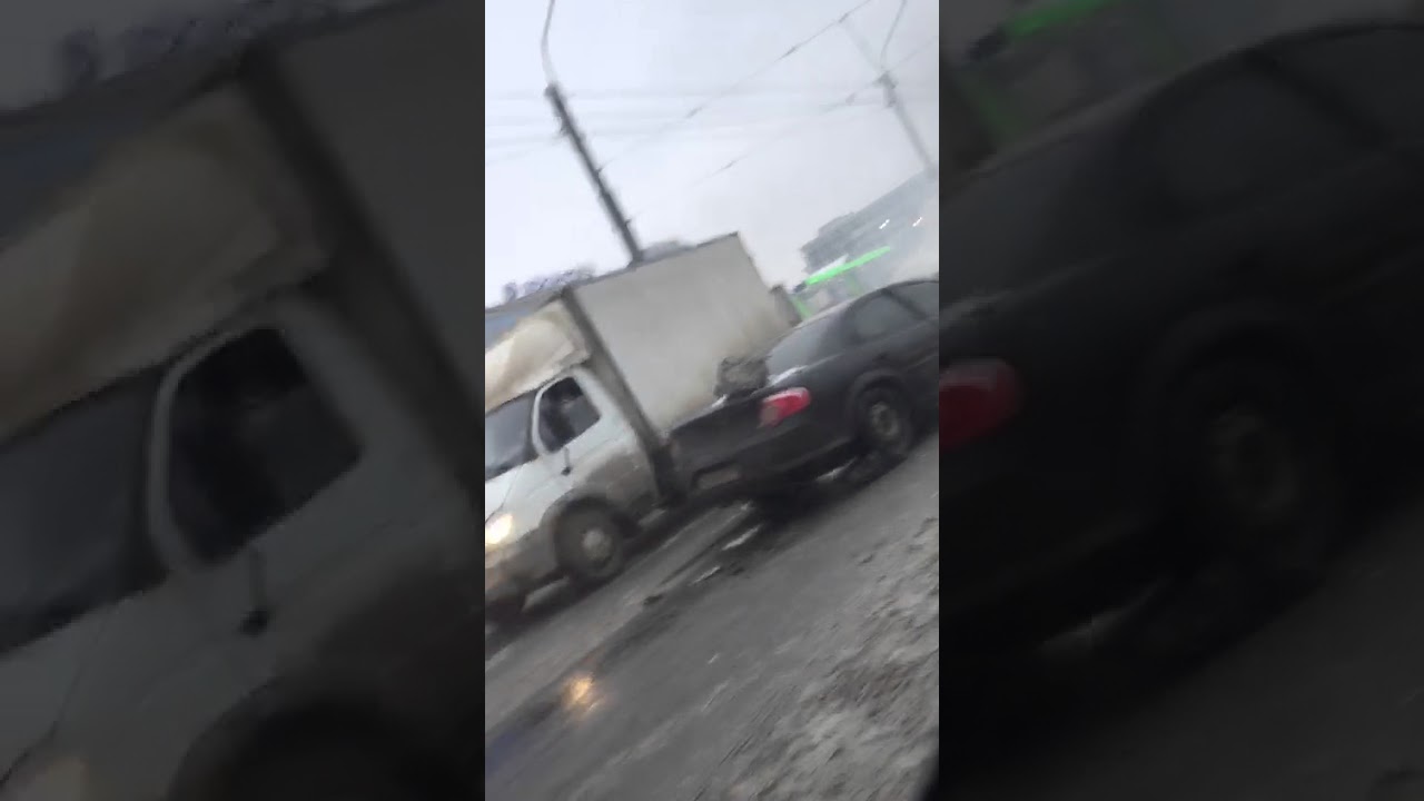 Видео как горит машина