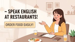 How To Order Food In English Simple Sentences For Beginners