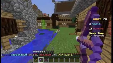 Mineplex Hackers: DiamondWoman54 rapidfire arrow hacking