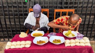 Fufu competition - finish 20 wraps of fufu in 10 minutes - Sisqo vs Testify4luv