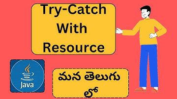 #993 Java Interview Questions Telugu | Try Catch With Resource In Telugu | Java 7 Feature