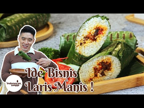 Cara Bikin Nasi Bakar Cumi