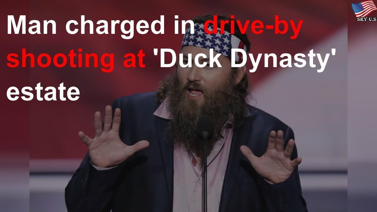 Man charged in drive-by shooting at 'Duck Dynasty' estate