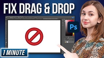 Photoshop slepen en neerzetten werkt niet | Hoe u het probleem met slepen en neerzetten in Photos...