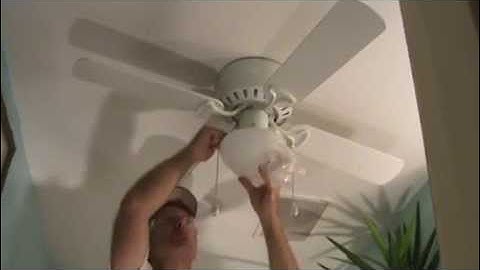 Installing a ceiling fan in a bathroom...Part 14
