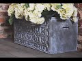 Jonathon Marc Mendes on how to create Faux Ironwork Planter with Annie Sloan Chalk Paint & Saltwash