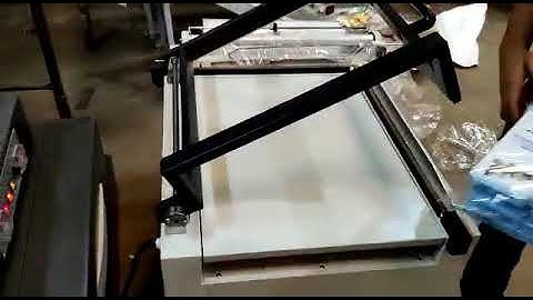 manual L-sealer with shrink tunnel machine