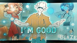 I'm Good (Blue) - Anime Dance Mashup [EDIT/AMV] | Vibe (Quick!) Resimi