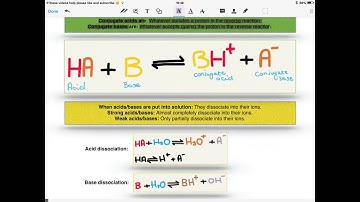 Acids & Bases - The Brønsted Lowry Theory - AQA A2 Chemistry - Unit 4 - 3.4.3