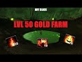 Lvl 50 gold farm in season of discovery felwood edition  sod
