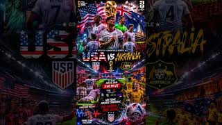 🏆 ONE NATION. ONE GOAL. 🇺🇸⚽