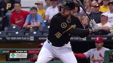 STL@PIT: Davis laces a two-run ground-rule double