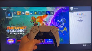 PS5: How to Pin Internet Web Browser to Side While Playing Games Tutorial! (2021) image