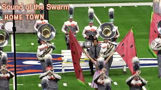 Mineola Sound Of The Swarm UIL State 3A Finals Performance and Interview.