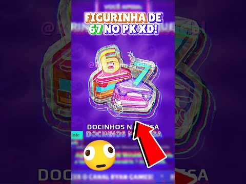 FIGURINHA DE 67 NO PK XD! ☠️ #shorts #pkxd #inacreditavel #viralvideo #000
