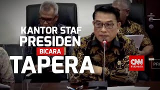 Konferensi Pers Kantor Staf Presiden tentang Program TAPERA