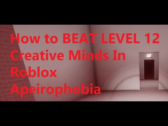 How To Beat Apeirophobia (Pre-Alpha)  Keep in mind you can't really play  these versions anymore I was gonna upload this but I got sidetrack and  Apeirophobia updated so I am just