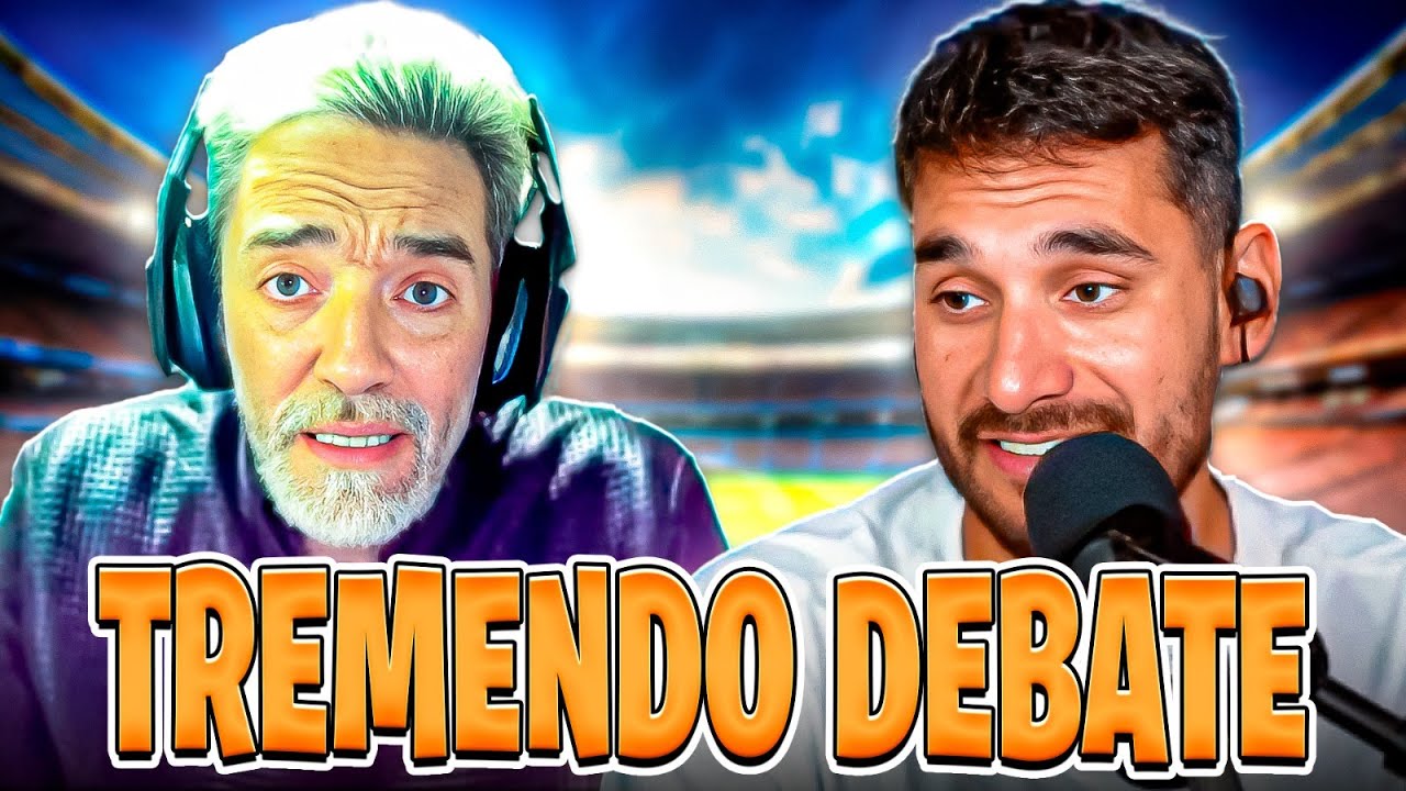 DEBATE CON EL ARGENTINO EMILIO. HABLO DE LA SELCCIÓN, MARADONA,  RIQUELME, MASCHERANO, ETC