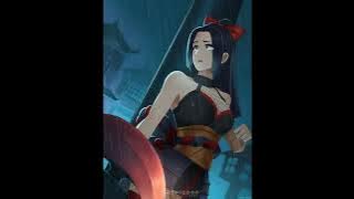 MLBB fanart Hanabi • Timelapse |ARTnicooo