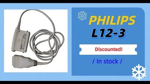 PHILIPS L12-3 Linear  ultrasound probe