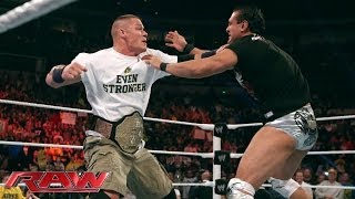 John Cena attacks Alberto Del Rio: Raw, Nov. 18, 2013