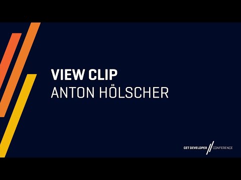 View clip - the next generation of View ports | Anton Hölscher | Virtual CET Devloper Conference