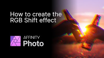 How to create a RGB shift effect in Affinity Photo
