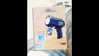 Fully Automatic Bubble Gun Rocket Bubble Machine with Bubble Liquid