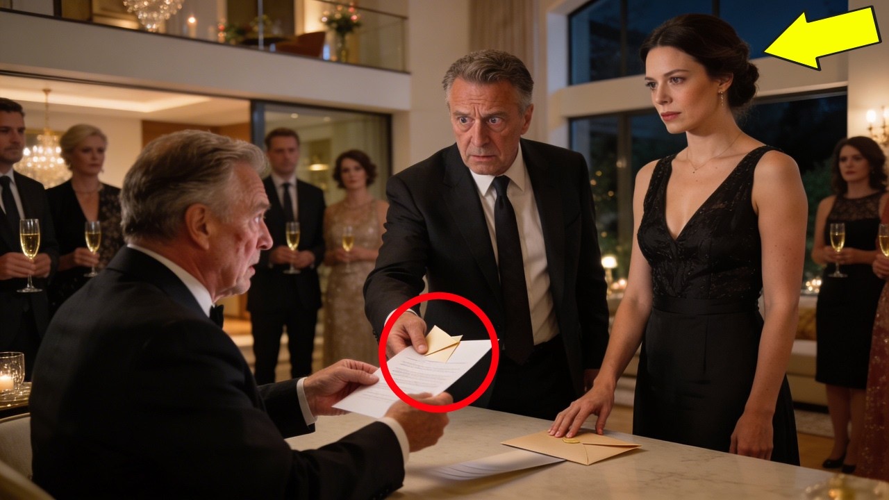 Er dachte, ich würde weinen – doch mein Umschlag nahm ihm die Worte