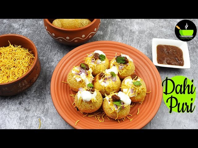 Dahi Puri Recipe |  Fireless Cooking Competition Recipes | No Fire Cooking | She Cooks