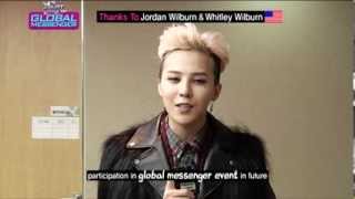 M COUNTDOWN EP.356 Gobal Messenger - THANK YOU MESSAGE from G-DRAGON!
