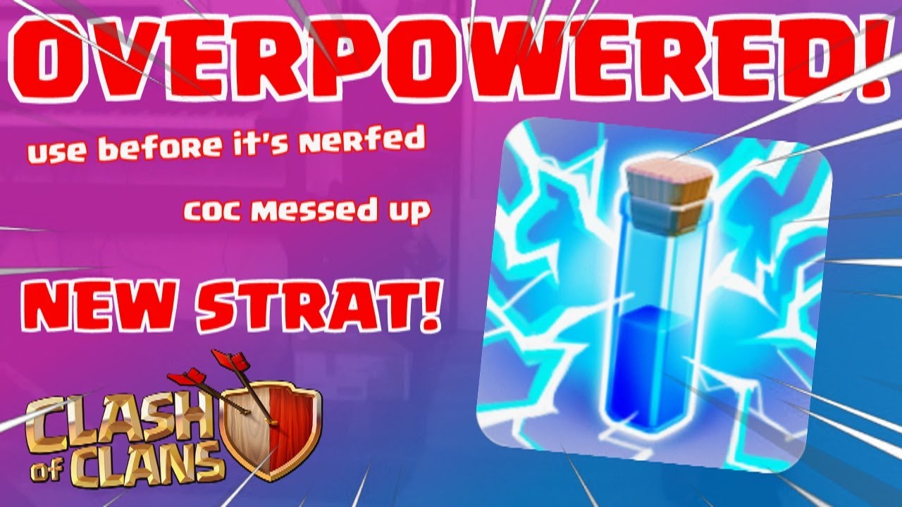 NEW LIGHTNING SPELL UPDATE is OVERPOWERED | CoC MESSED UP | ATTACK STRATEGY  + HEADHUNTER FLEXING OP - YouTube