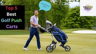Best Golf Push Carts On Amazon 2024 | Top 5 Best Golf Push Carts Review
