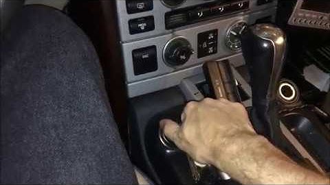 Programming Land Rover Garage Door Opener... Sort of...Range Rover