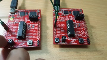 UART communication between two MCU MSP430