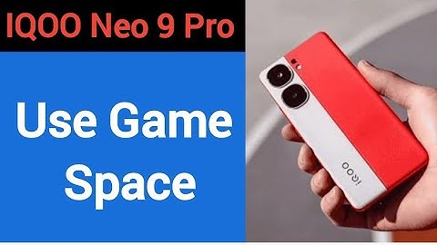 How to use game space, IQOO Neo 9 pro me game turbo on kaise karen