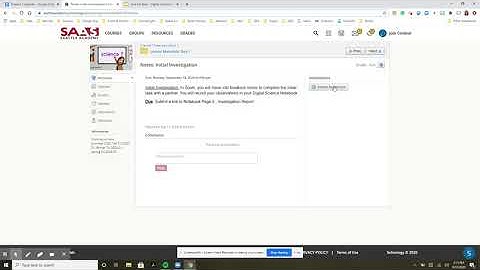 Tip Video: Submit a Notebook Page on Schoology