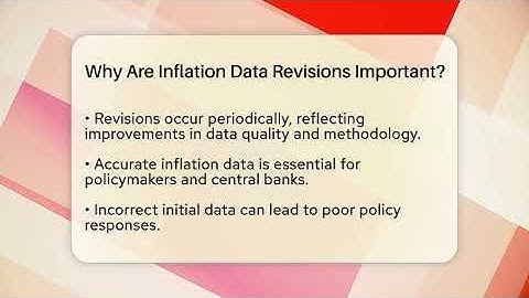 Why Are Inflation Data Revisions Important? - Inflation Insight Channel