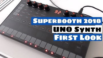 Superbooth 2018: IK Multimedia UNO Synth - First Look With Erik Norlander | SYNTH ANATOMY