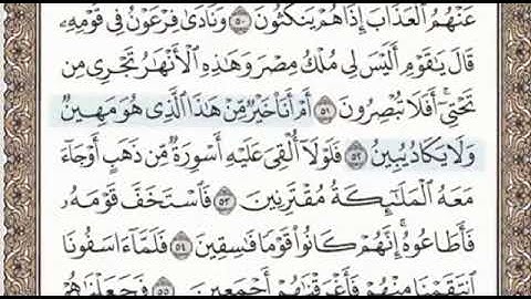 سورة الزخرف الصفحة 493 الشيخ محمد صديق المنشاوي
