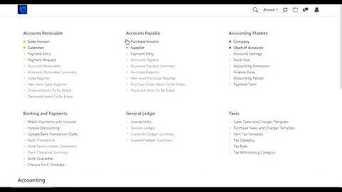 شجرة الحسابات (دليل الحسابات) - Techstation ERP System