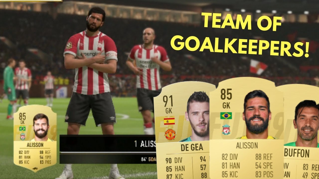 ALISSON IS A GOAL MACHINE! | FIFA 19 TEAM OF GOALKEEPERS CHALLENGE!