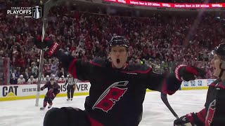 Evgeny Kuznetsov scores the first goal vs Islanders and does the bird celly (20 apr 2024)