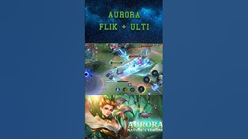 Surprise Nova😱 Flik+ Ulti 🔥🔥 #gameplay #aurora #mlbb #shorts #ml #attackontitan