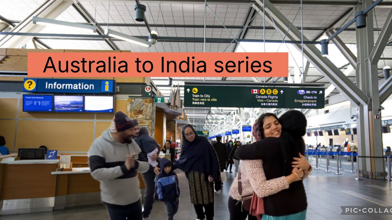 #australia to #india Vlog series Day 1 Travelling alone with kids…
