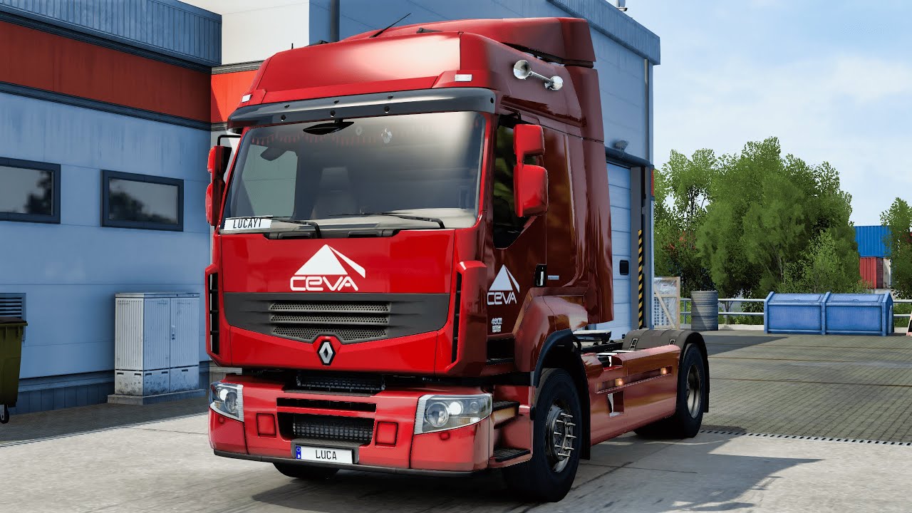 Ets 2 1 47 renault premium reworked v5 7 sound truck mod ultra