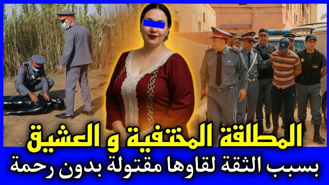 المطلقة و العشيق ... بسب الثقة لقاوها مقتـ ـولة بـدون رحمة,قصص بوليسية مغربية 