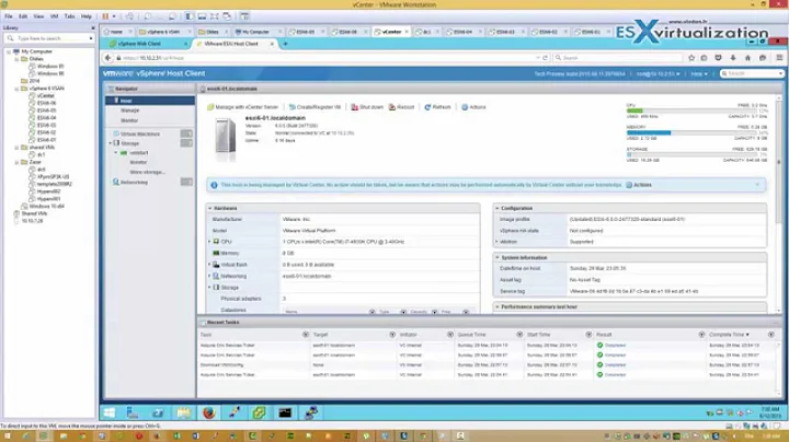 ESXi FREE Web Client Interface